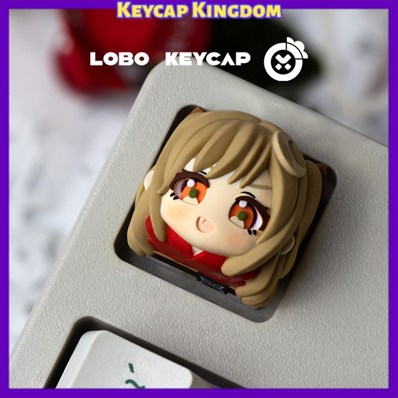 Gaming Keyboard Typewriter - เจ้าหญิงแห่งจักรวาล คากุยะ! คีย์แคปเรซิ่นพิมพ์ 3 มิติ แบบกำหนดเองสำหรับคีย์บอร์ดแบบกลไก