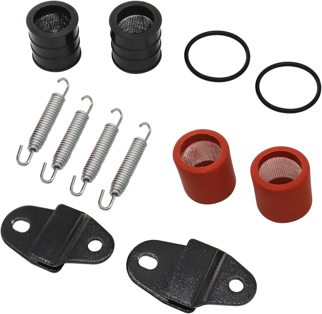 Gasket Mount Kit - ชุดสปริงยึดท่อไอเสียพร้อมโอริง สำหรับ Yamaha Banshee YFZ350 ปี