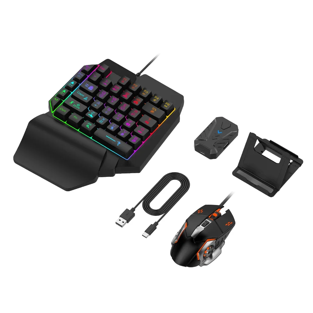 Gaming Keyboard And Mouse Mobile - มีสินค้าในสต็อก คอนโทรลเลอร์ Mixlite สำหรับมือถือ Android สำหรับเล่น