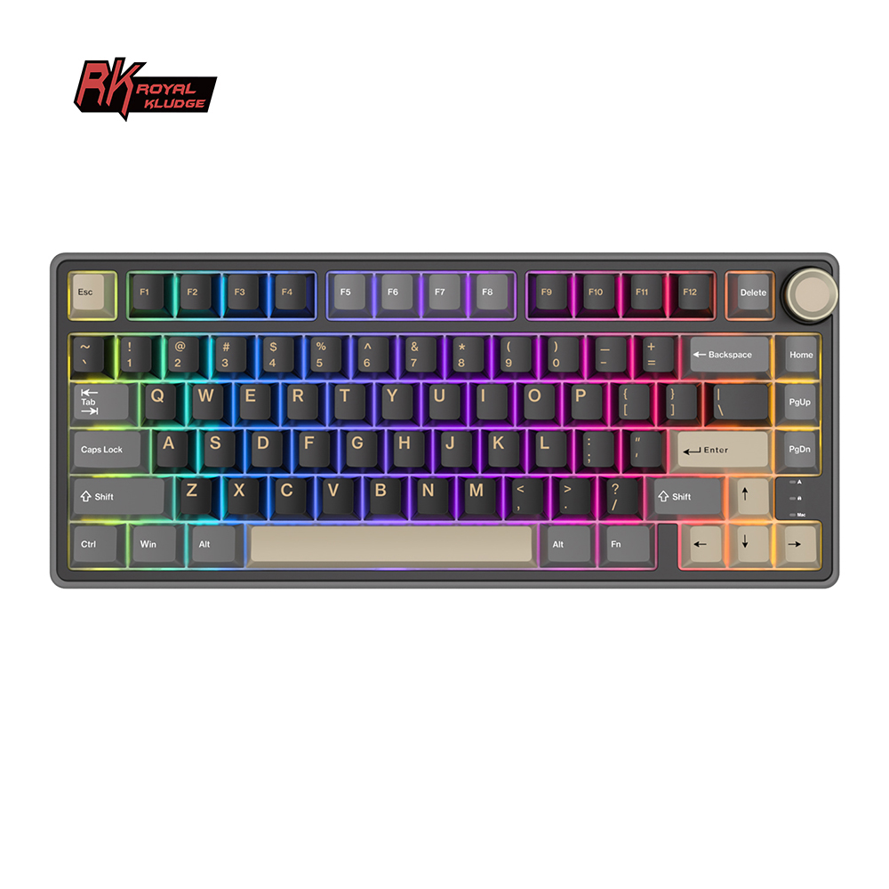Gaming Keyboard Bundle - Royal Kludge RK R75 คีย์บอร์ดแบบมีสาย 80