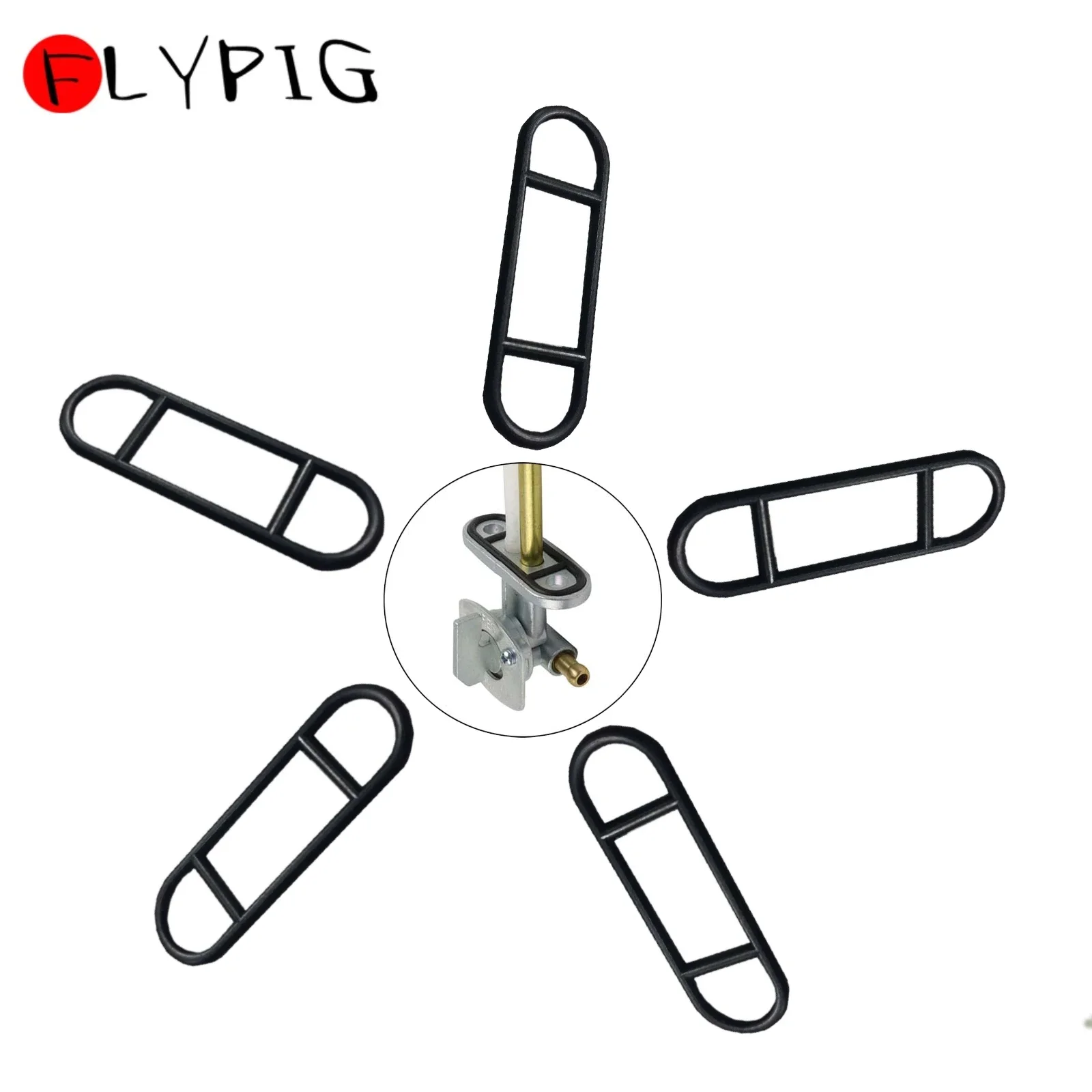 Gasket Mount Kit - 34 มม.สวิทช์ถังการใช้ Petcock วาล์ว O-ring ซีลปะเก็นเครื่องซักผ้าสําหรับ