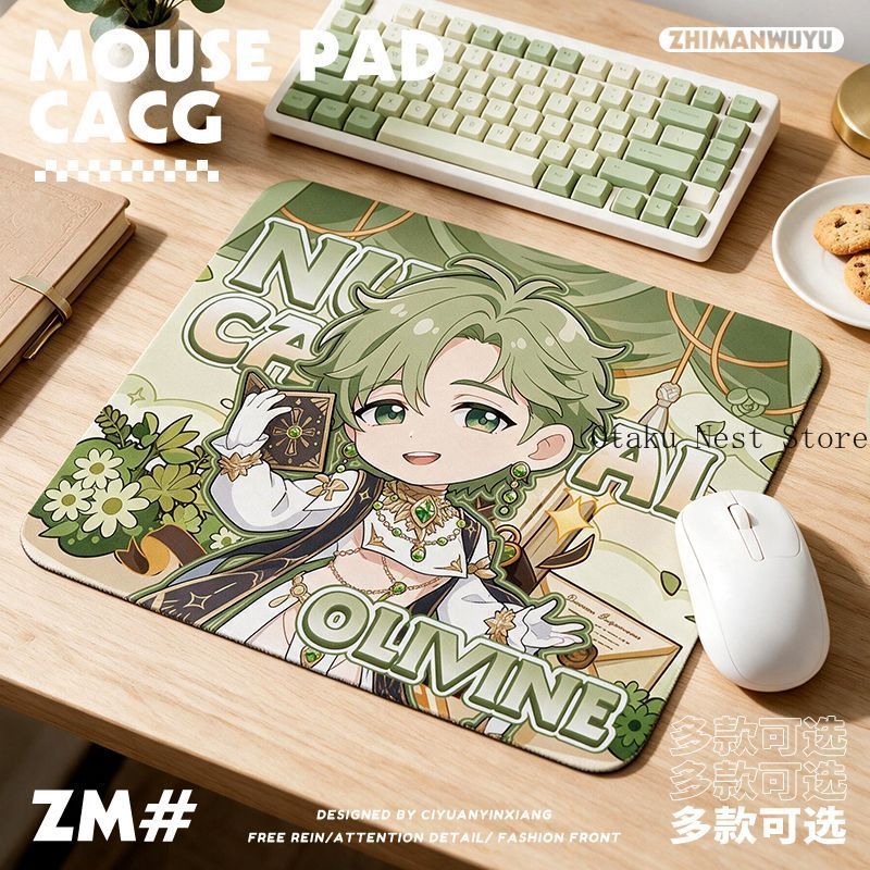 Gaming Keyboard Top - NU: แผ่นรองเมาส์เกมมิ่งขนาดใหญ่ Carnival Olivine Yakumo Edmond