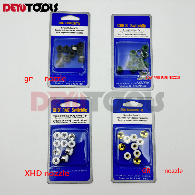Gasket Mount Kit - ซีลหัวฉีดสเปรย์แบบไร้อากาศ XHD, Graco, Wagner Tip Guard