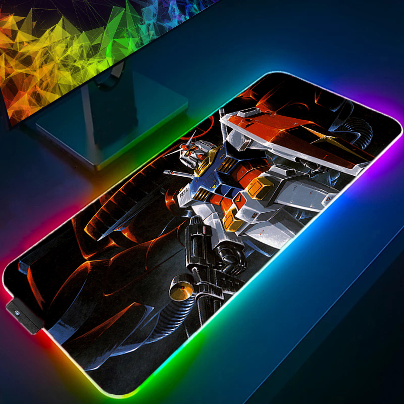 RGB คาวาอิแผ่นรองเมาส์อะนิเมะก - Gaming Keyboard And Mouse Mobile บทวิจารณ์และราคา
