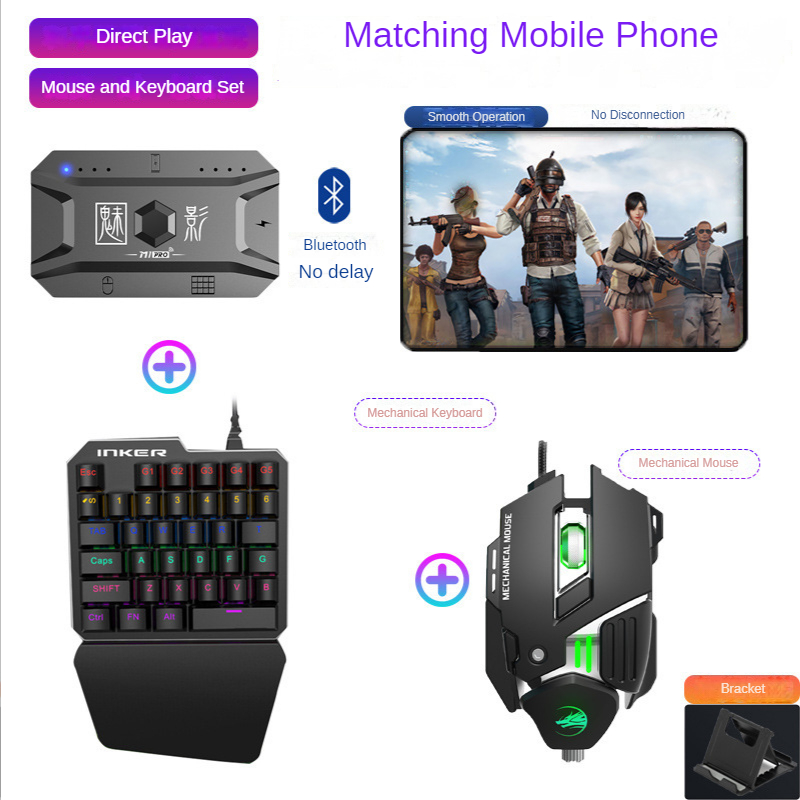 M1 Pro เกมแพด ตัวแปลงเกมมือถือ - Gaming Keyboard And Mouse Mobile บทวิจารณ์และราคา