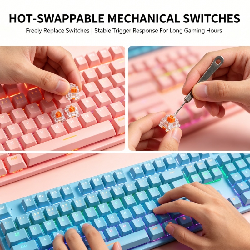 BAJEAL K300 คีย์บอร์ดแบบมีสาย  - Gaming Keyboard K300 บทวิจารณ์และราคา