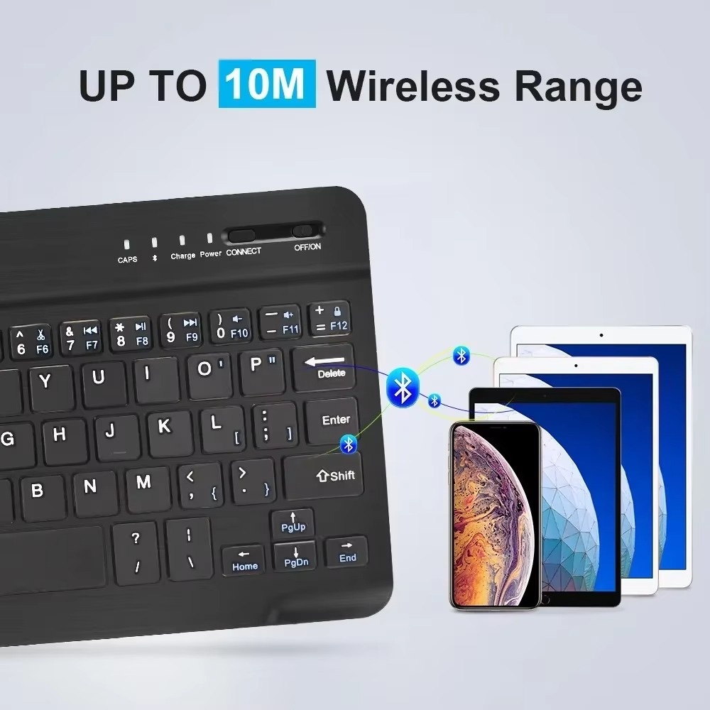 บลูทูธ 5.0 คีย์บอร์ดไร้สาย 200 - Gaming Keyboard Wireless บทวิจารณ์และราคา