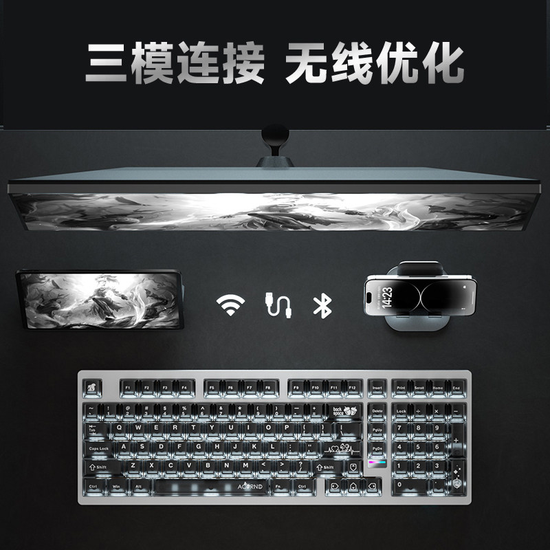 ไวก้า แม็กซ์ 102 เคสอะลูมิเนีย - Gaming Keyboard Wireless บทวิจารณ์และราคา