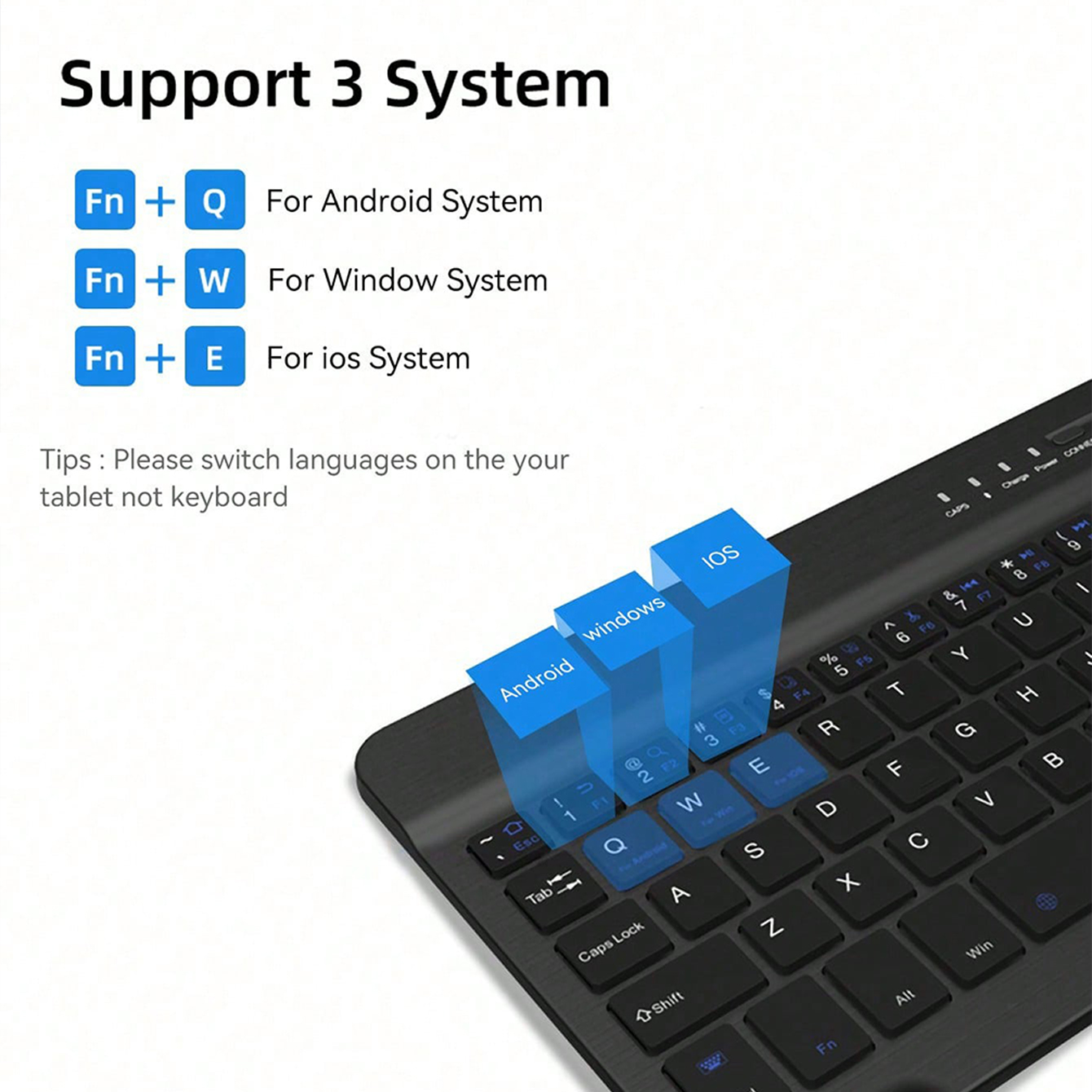 คีย์บอร์ดหลายภาษาสําหรับแท็บเล - Gaming Keyboard Mouse Wireless บทวิจารณ์และราคา