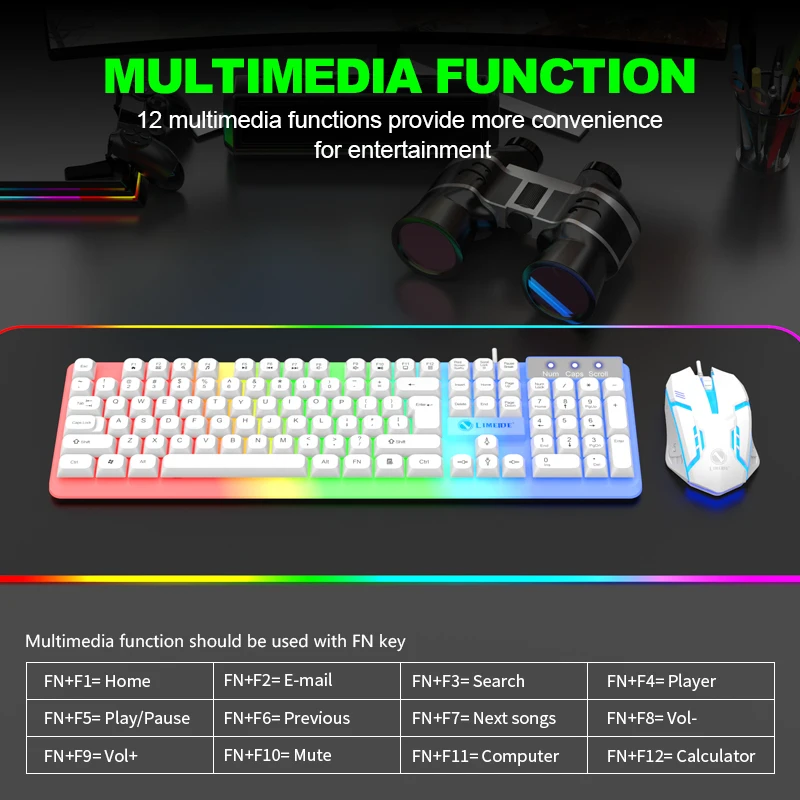 NG GTX350 คีย์บอร์ดเมาส์คอมโบค - Gaming Keyboard Bundle บทวิจารณ์และราคา