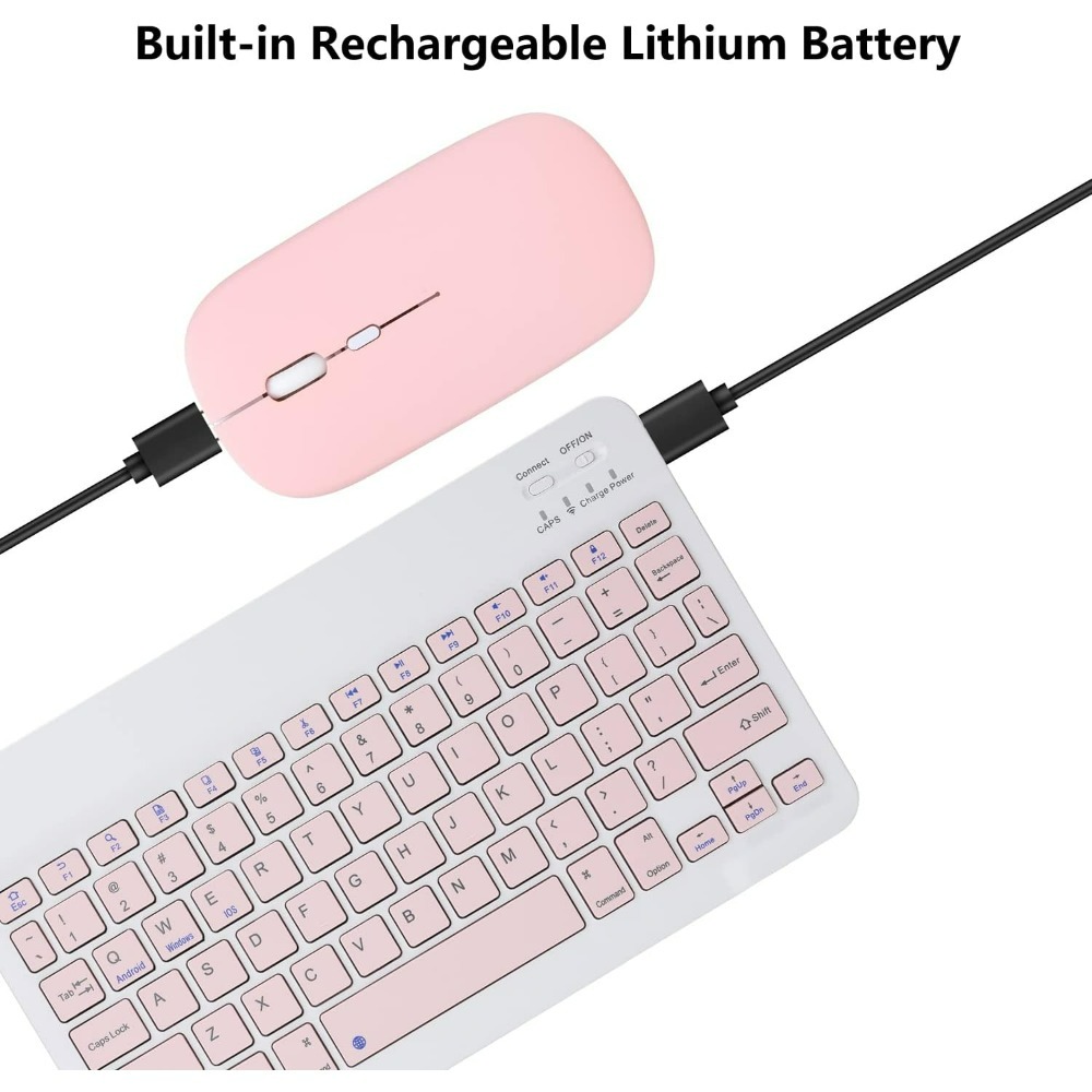 10 นิ้วคีย์บอร์ดไร้สายบลูทูธมิ - Gaming Keyboard Wireless บทวิจารณ์และราคา