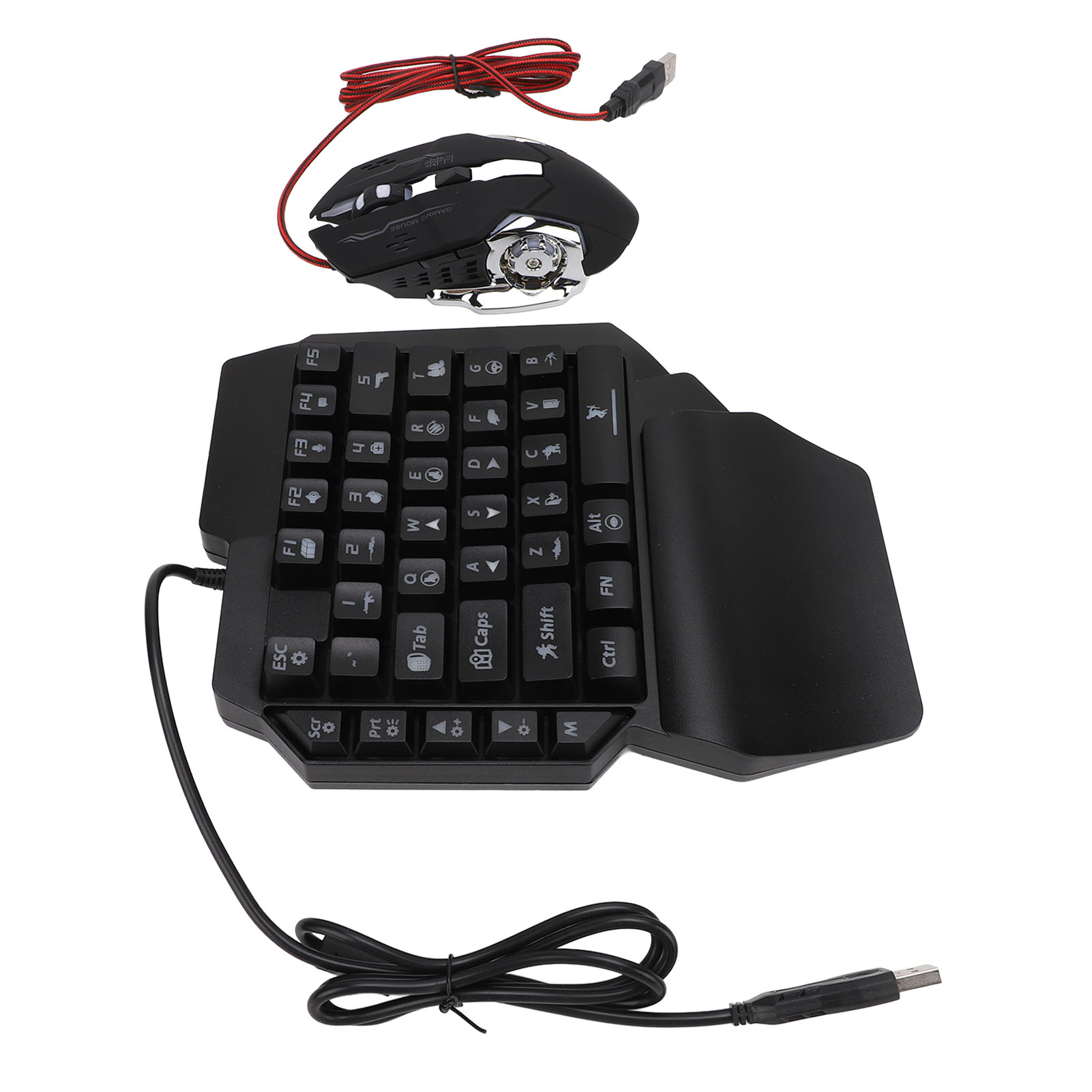 ชุดแปลงเมาส์คีย์บอร์ด ชุดคีย์บ - Gaming Keyboard And Mouse Set บทวิจารณ์และราคา