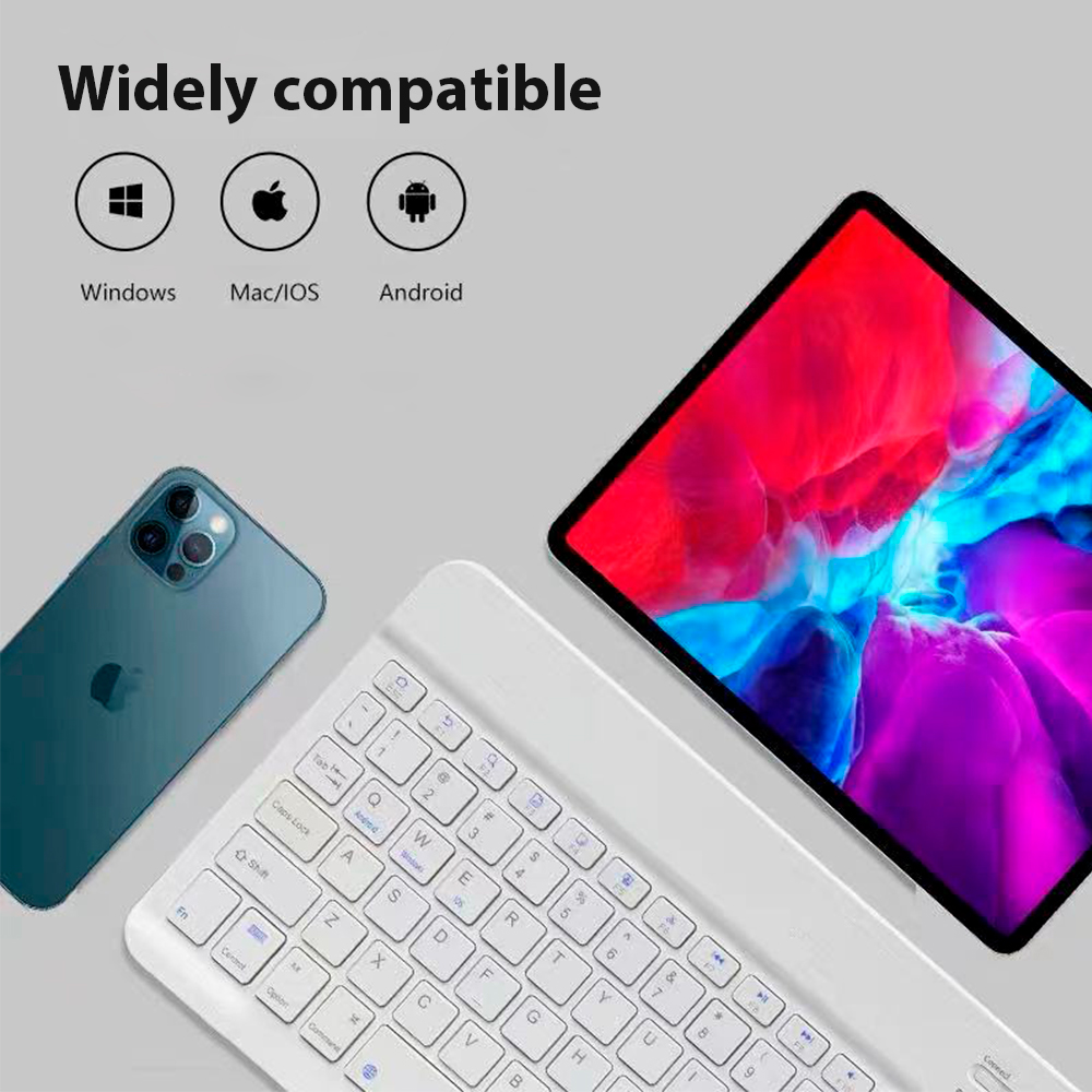 คีย์บอร์ดไร้สาย Bluetooth โทรศ - Gaming Keyboard Wireless บทวิจารณ์และราคา