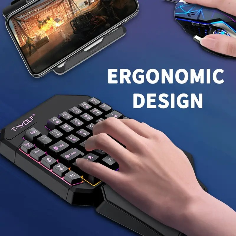 FocusOnPC TF900 ชุดแปลงสัญญาณเ - Gaming Keyboard Bundle บทวิจารณ์และราคา