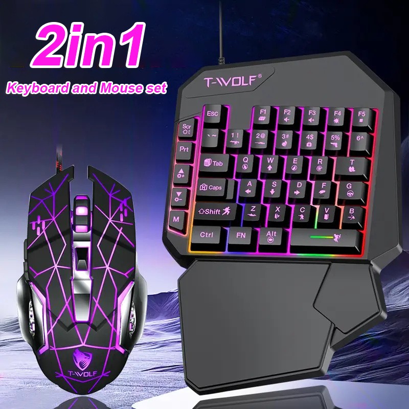 FocusOnPC TF900 ชุดแปลงสัญญาณเ - Gaming Keyboard Bundle บทวิจารณ์และราคา