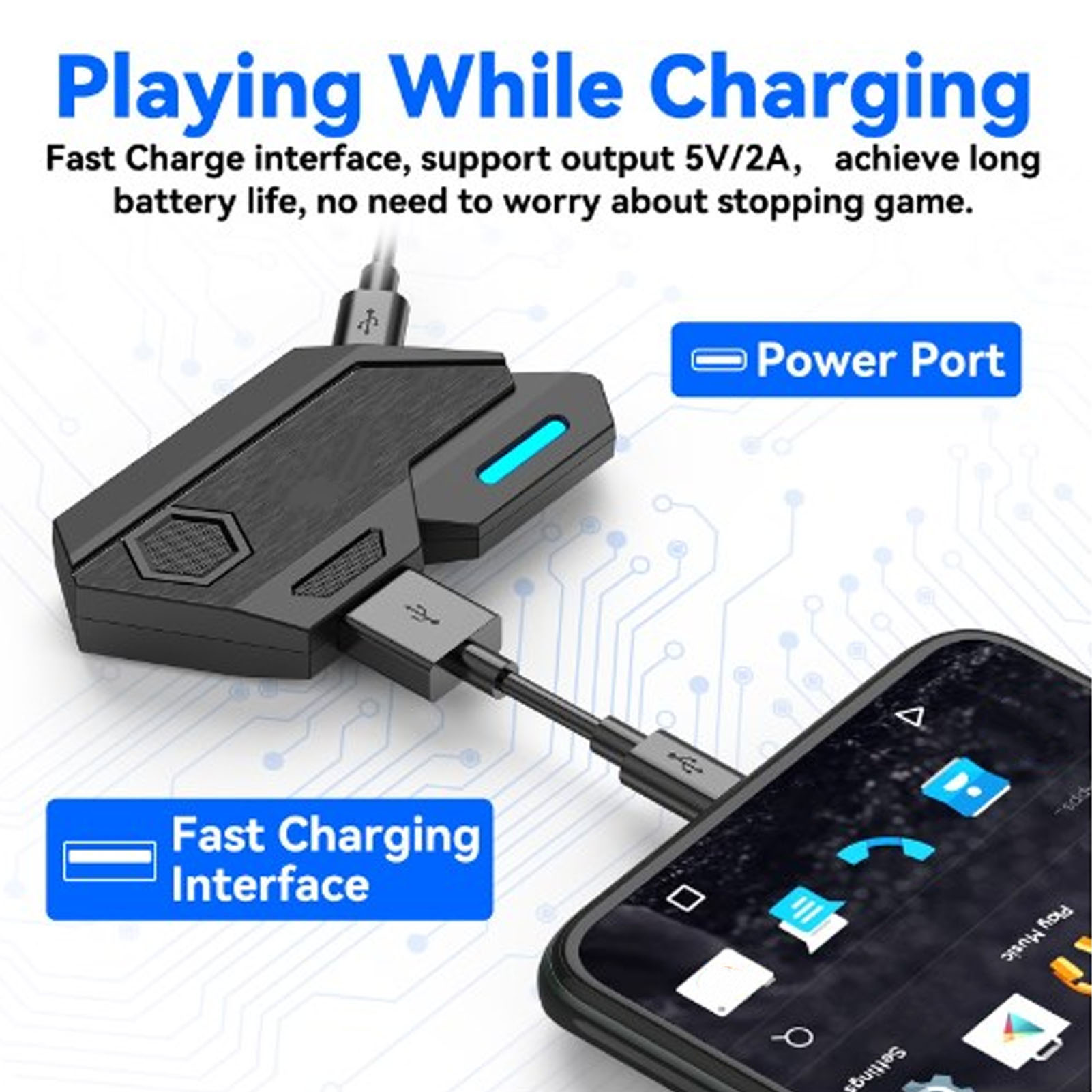 ชุดคอมโบเกมมือถือ เชื่อมต่อบลู - Gaming Keyboard And Mouse Mobile บทวิจารณ์และราคา