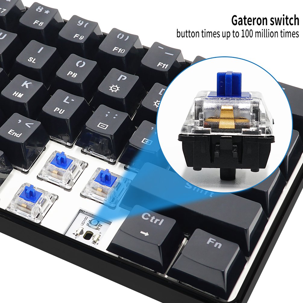 SKYLOONG GK61 Mini แบบพกพา 60% - Gaming Keyboard Bundle บทวิจารณ์และราคา