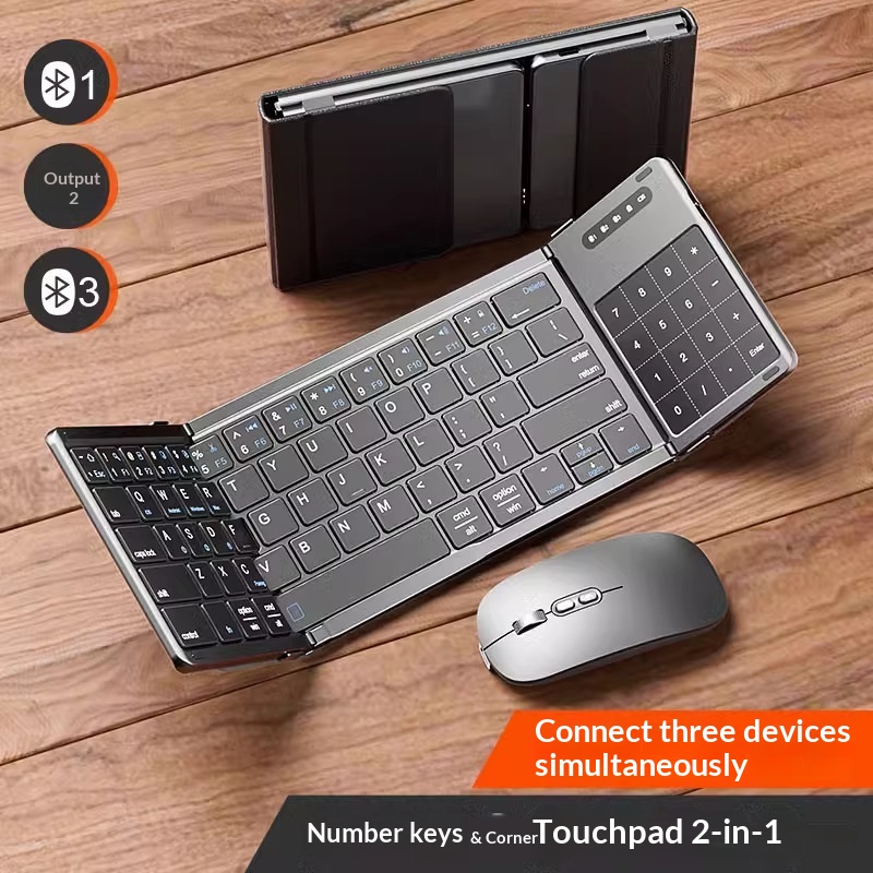 เม็งซู่ ไตร โฟลด์คีย์บอร์ดไร้ส - Gaming Keyboard Wireless บทวิจารณ์และราคา