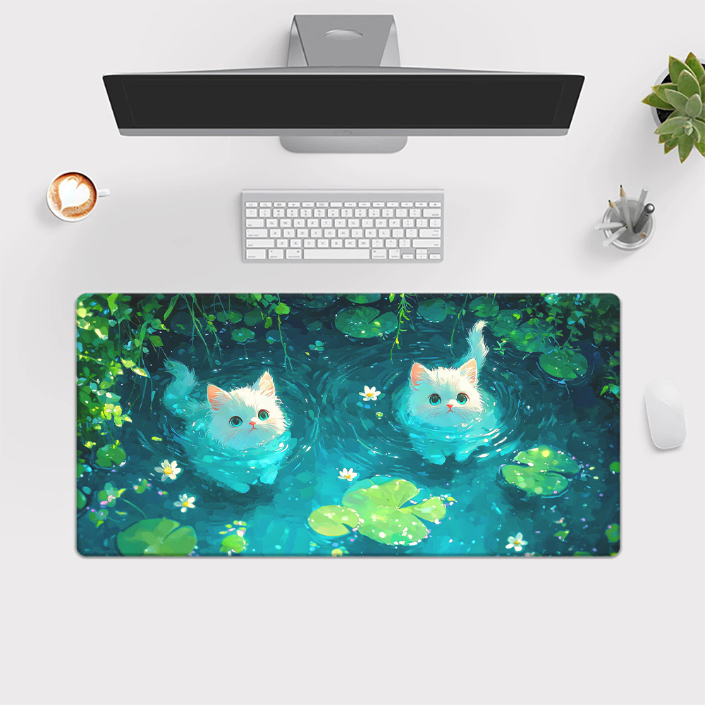 แผ่นรองเมาส์ลายแมวน่ารัก ขนาด  - Gaming Keyboard Brand บทวิจารณ์และราคา